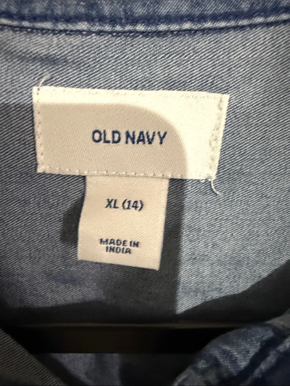 Old Navy Light Blue Denim dress